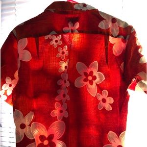 Men’s and Women’s size medium 1970’s vintage Penneys Hawaiian shirts.